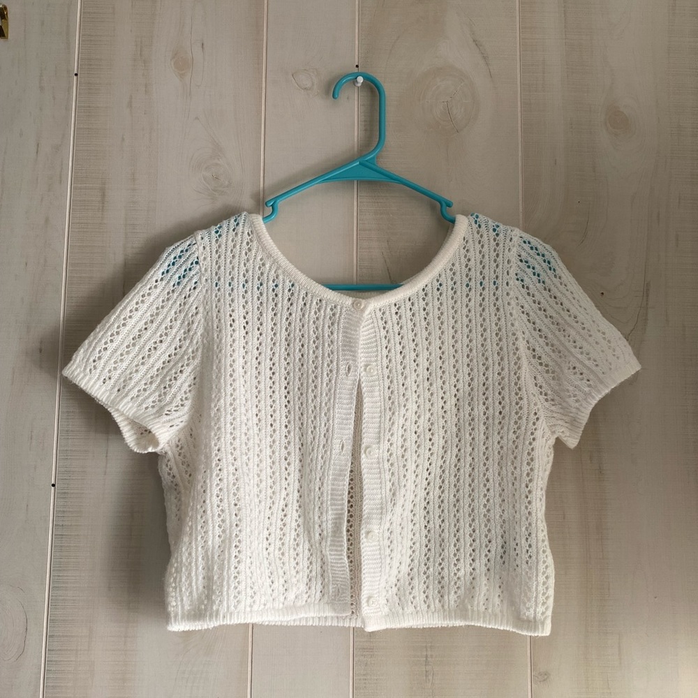 Knit cardigan